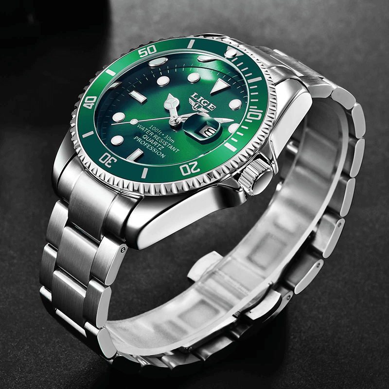 Montre Haute Classe Masculine Acier