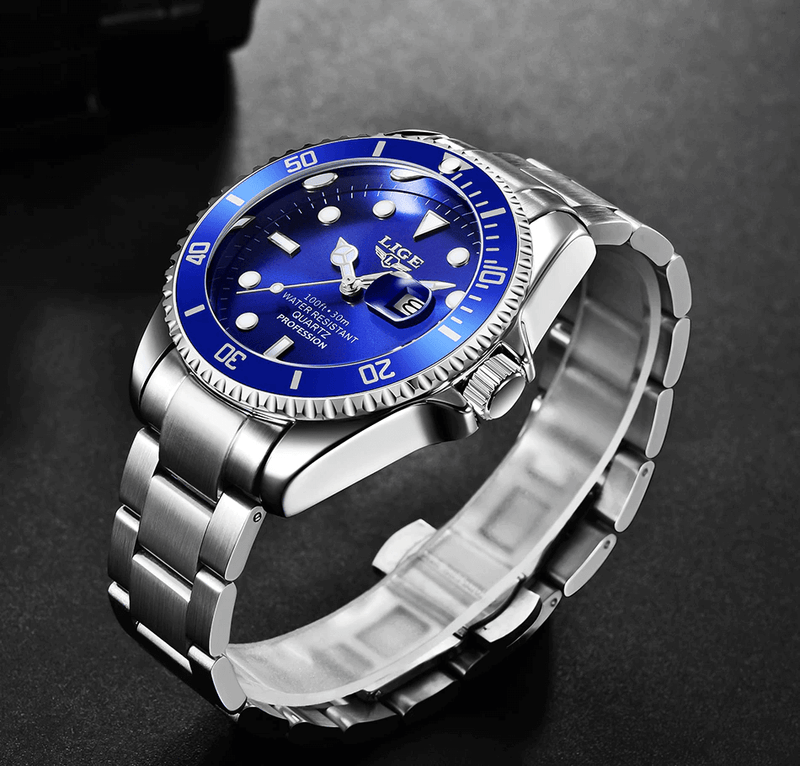 Montre Haute Classe Masculine Acier
