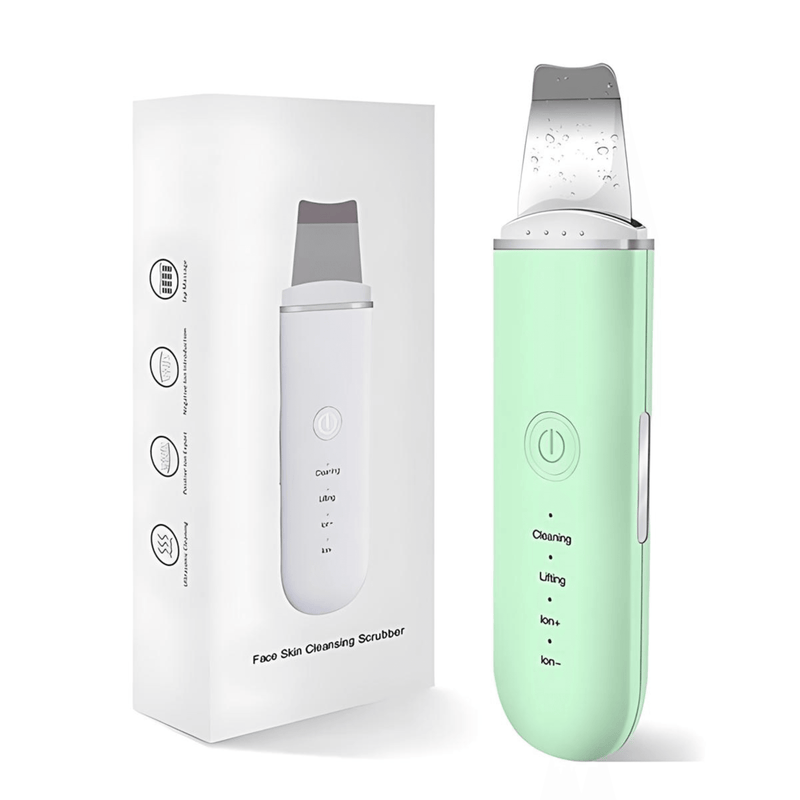 Exfoliateur Ultrasonique de Peau : Éliminateur de Points Noirs et Nettoyant Facial avec Cavitation