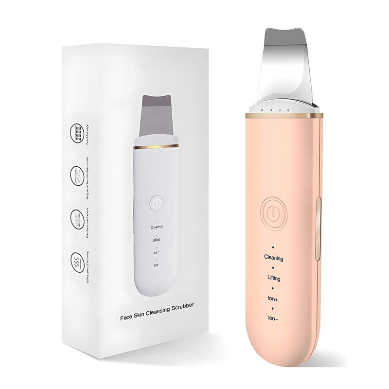 Exfoliateur Ultrasonique de Peau : Éliminateur de Points Noirs et Nettoyant Facial avec Cavitation