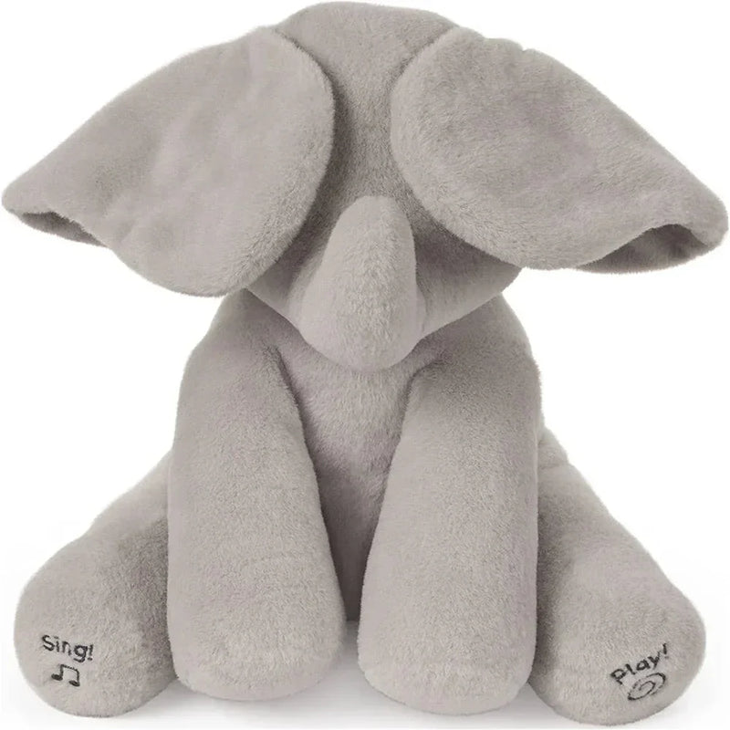 Éléphant en Peluche qui Chante et Interagit