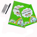 Cahier de calligraphie réutilisable