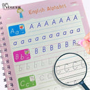 Cahier de calligraphie réutilisable